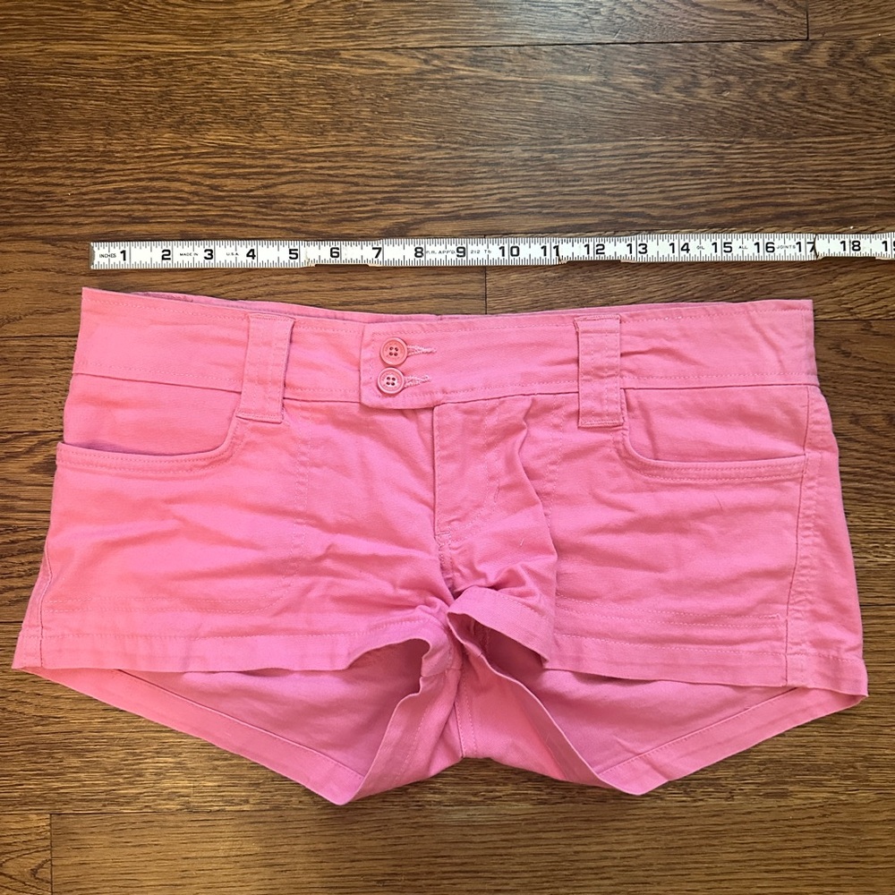 Abercrombie & Fitch Low Waist Pink Women's Shorts